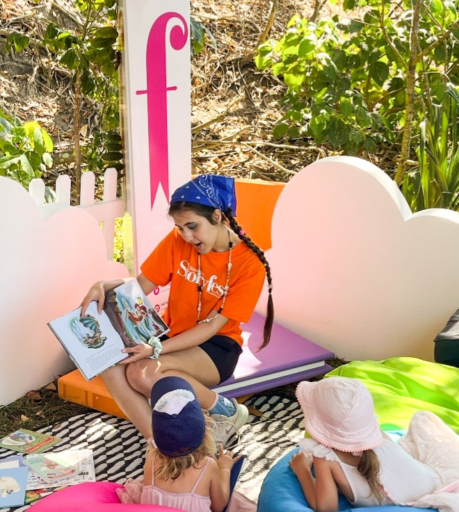 Storyfest Beach Library