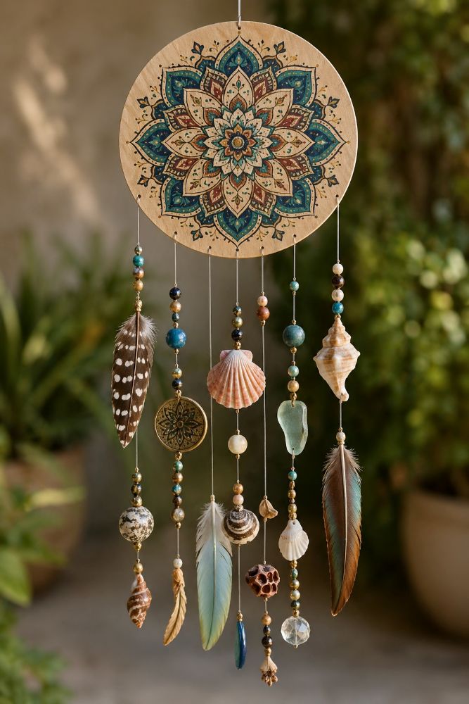 Mandalas in the Wind: Create Your Own Personal Wind Chime