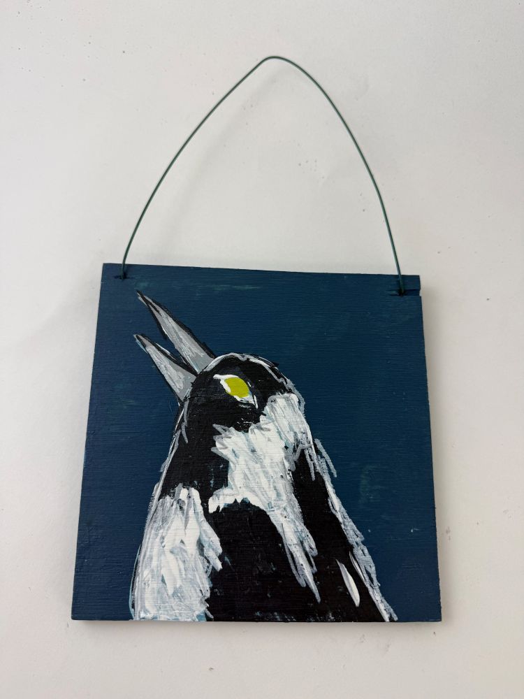 Painted Wall Hanging with Monte Lupo