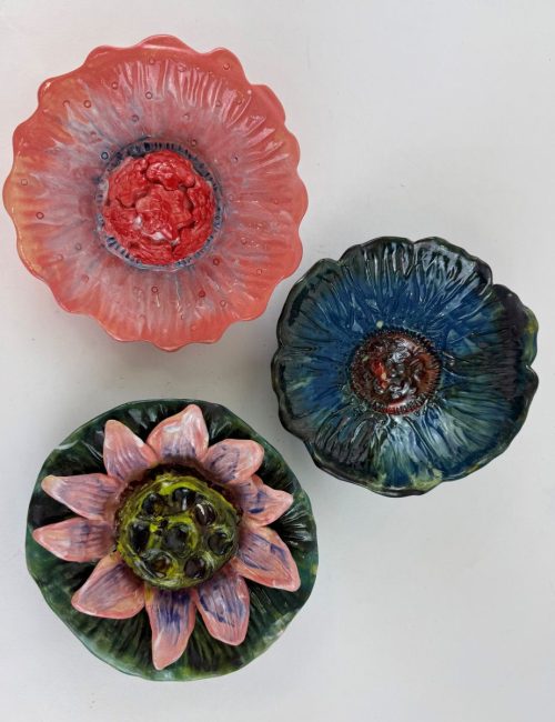 Monte Lupo Ceramic Wall Flower_IMG_5256