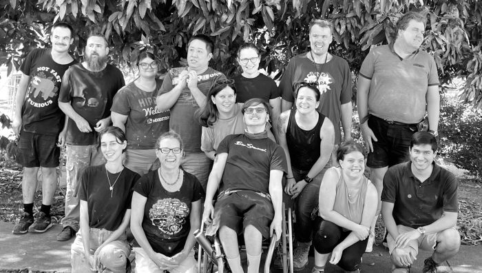 Monte Lupo_group photo_B&W