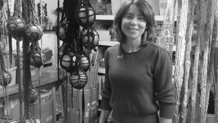 Nadine Schmoll in the studio 2